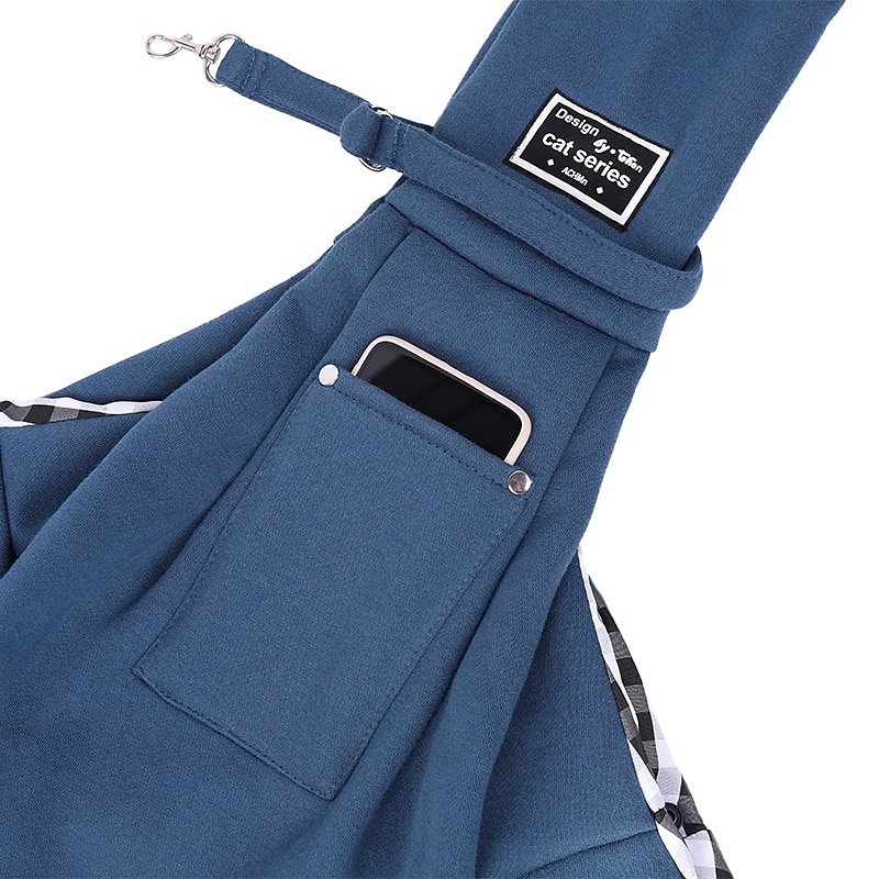 Dog Cat Pets Carrier Bag Travel Backpack Shoulder Messenger Bag Dog Carrier Backpack Adjustable Breathable Foldable Solid Colored Classic Cotton Baby Pet puppy Small Dog Training Outdoor Hiking Green 2025 - $25.99 –P3