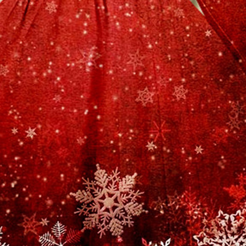 Lasten tyttöjen joulumekko mekko lumihiutalemekko lumihiutale pitkähihainen joululahjat rento pyöreä kaula-aukko ihana päivittäinen polyesteri polven yläpuolella oleva arkimekko kelluva mekko A-linjainen mekko syksy talvi 4-12 vuotta 2025 - $15.99 –P3