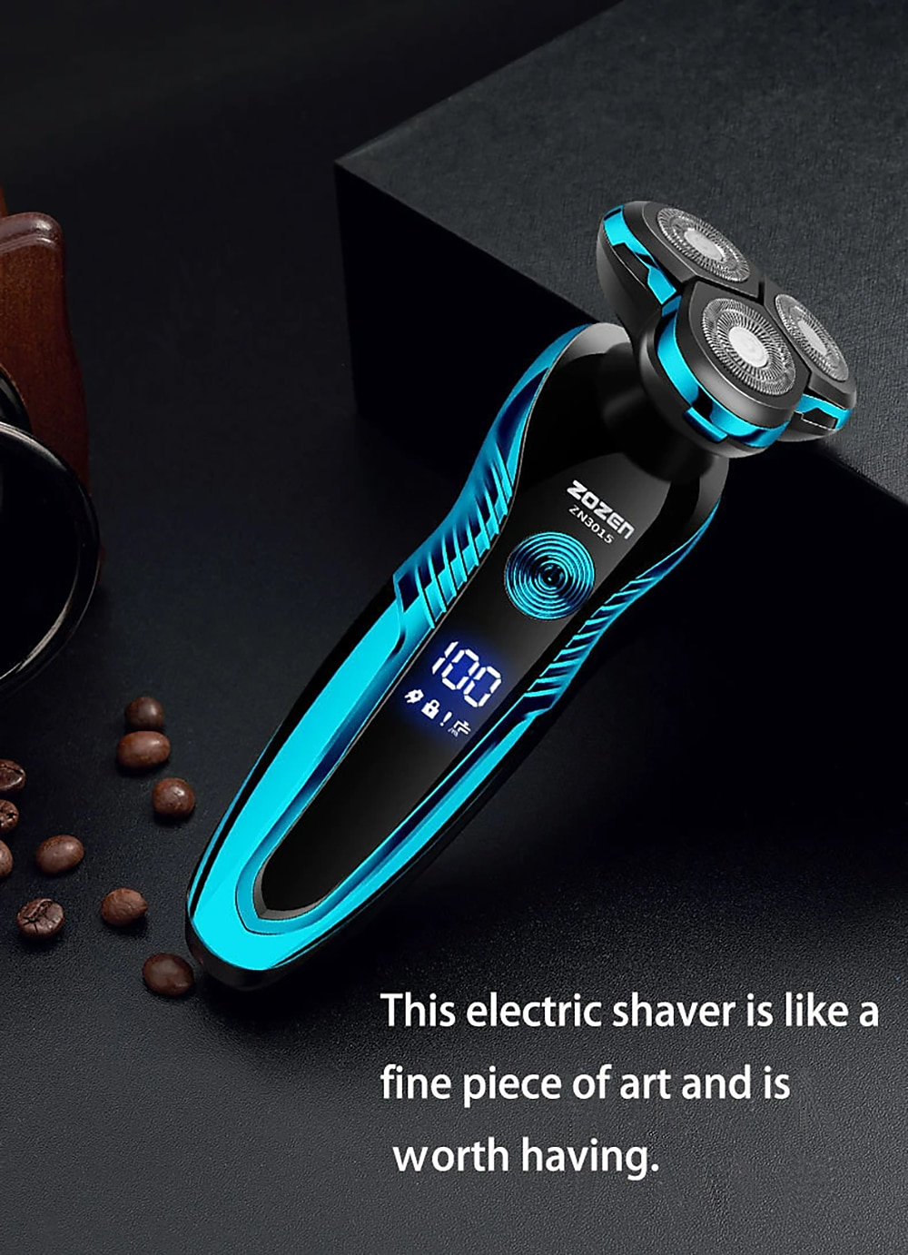New Electric Shaver Washable Rechargeable Electric Razor Shaving Machine for Men Beard Trimmer Wet-Dry Dual Use 2025 - $47.99 –P11