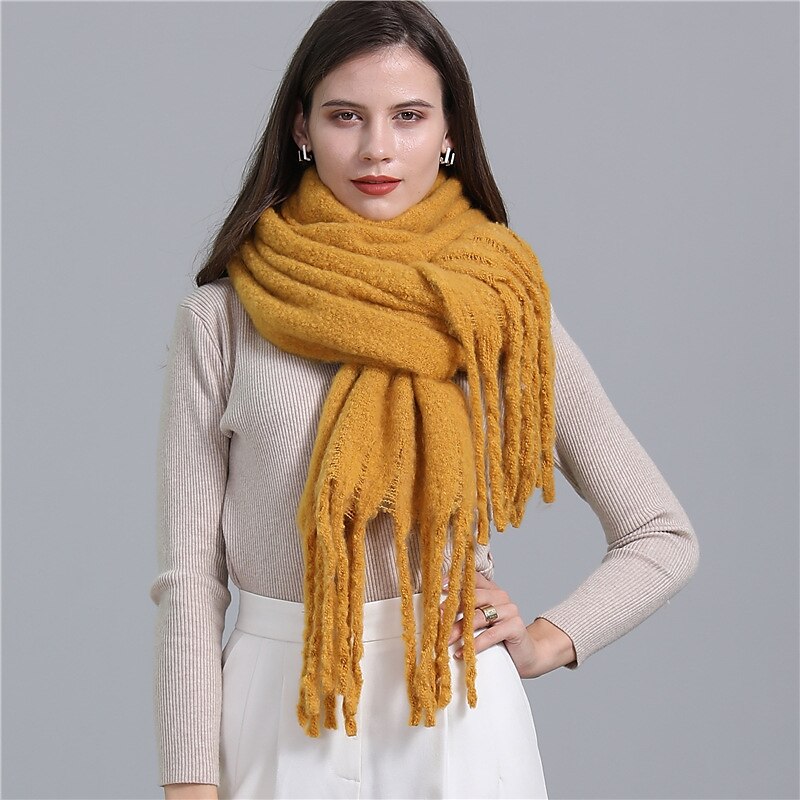foulards pour femmes quotidien vacances simple décontracté chaud décontracté / quotidien 1 pièce de 2025 ? $14.99 –P10