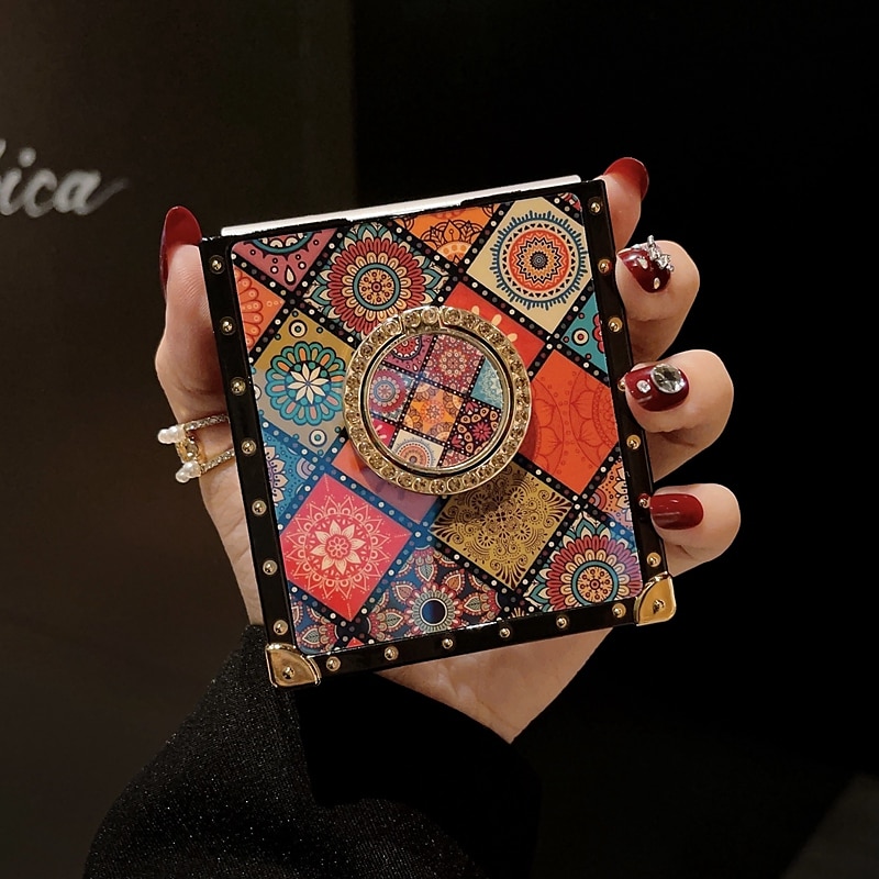 Phone Case For Samsung Galaxy Z Flip 5 Z Flip 4 Z Flip 3 Handbag Purse Flip Flip with Adjustable  Neck Strap Kickstand Butterfly PC 2025 - $16.99 –P5