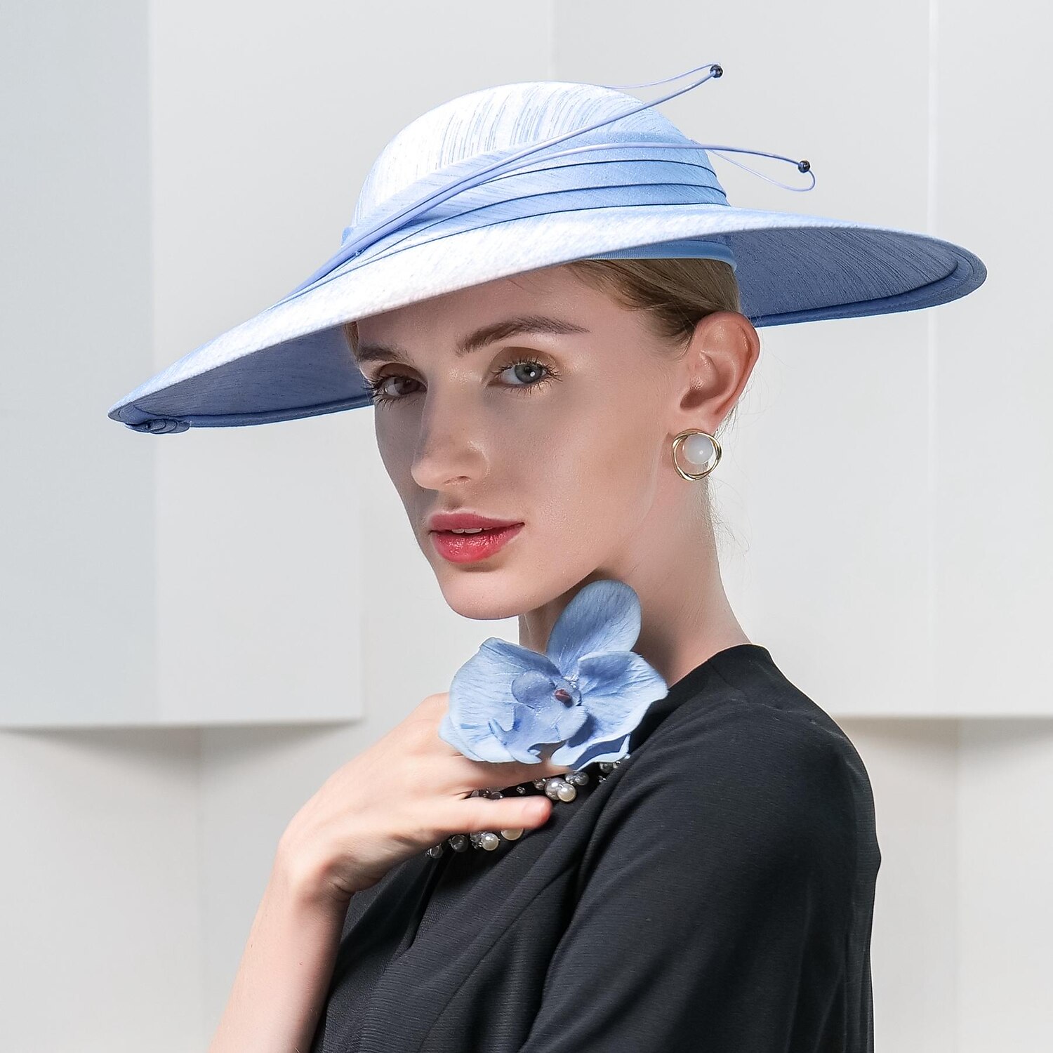 Modedesign Elegant Hatter med Fjær 1PC Bryllup  Fest  Kveld Hodepryd å imponere Hatter Race Day Kjole 2025 - $90.99 –P6