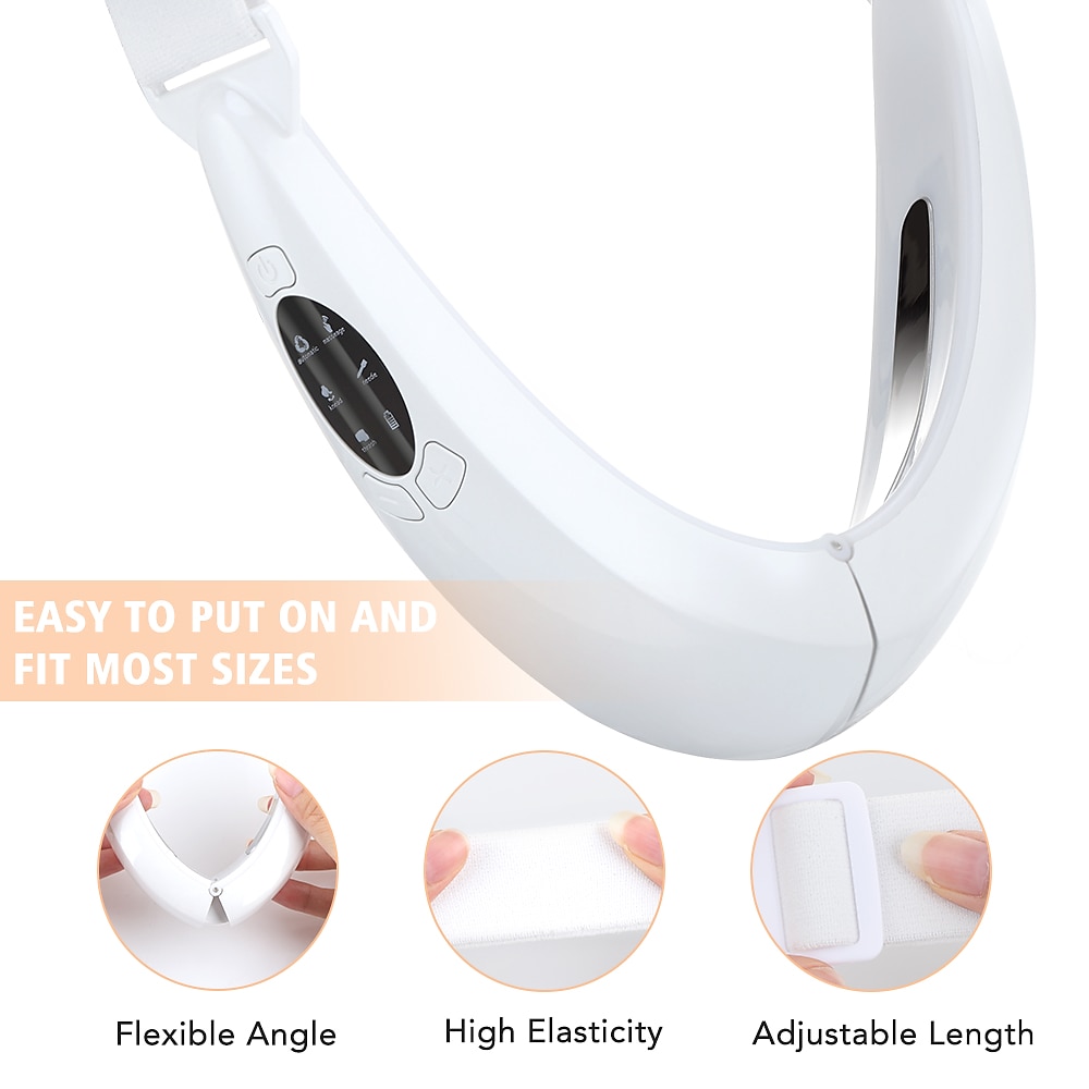 EMS Facial Lifting Device LED Photon Therapy Face Slimming Vibration Massager Double Chin V Line Lift Belt Cellulite Jaw Device 2025 - $27.99 –P9