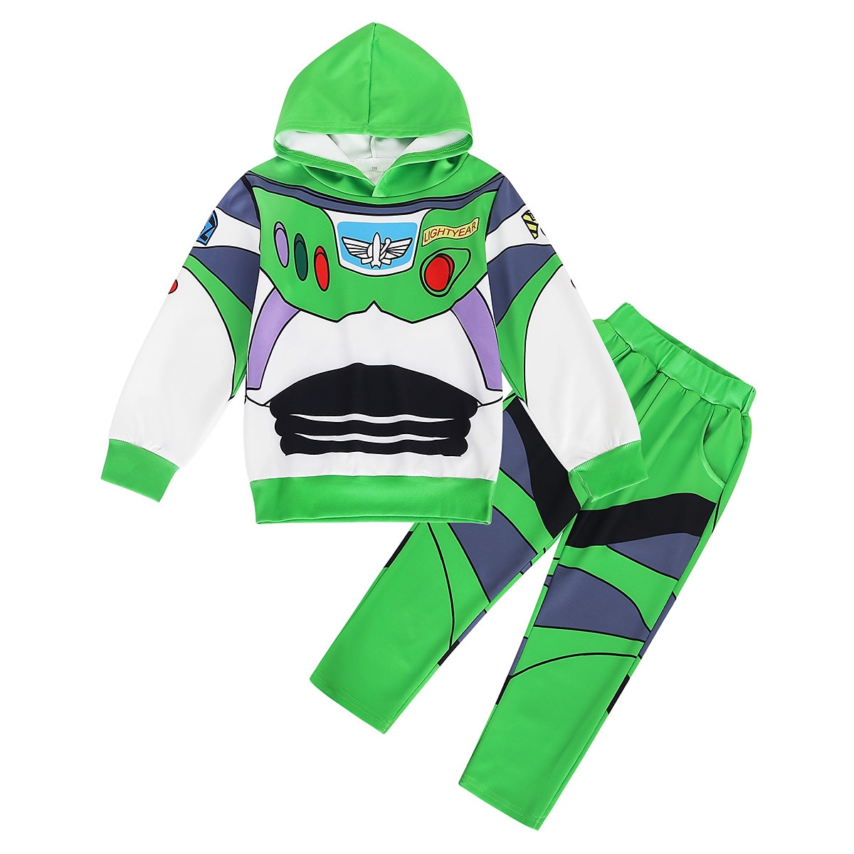 Toy Story Lightyear Buzz Lightyear Pants Outfits Hoodie Anime Graphic For Boys Girls' Kid's 3D Print Casual Daily 2025 - $37.99 –P1