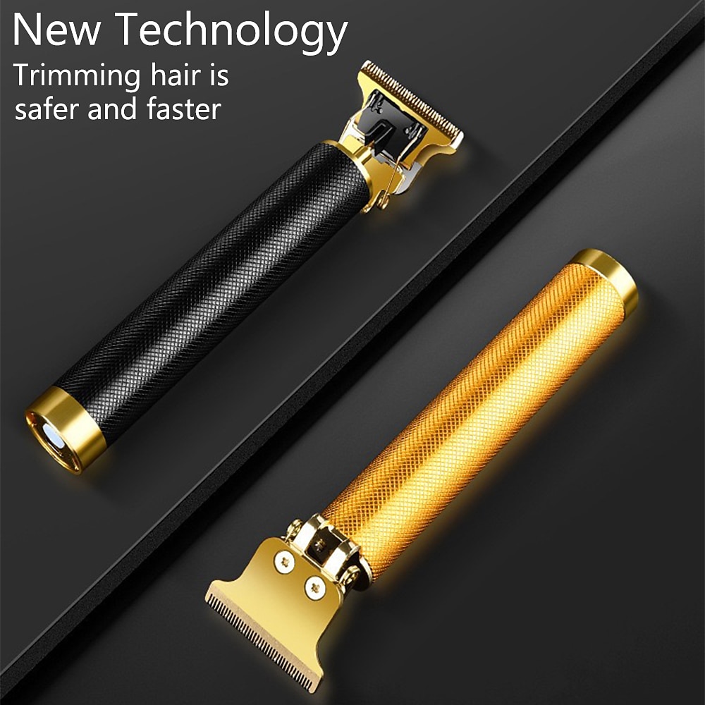 Electric Hair Trimmer Cordless Shaver Beard Trimmer Electric Shaver for Men 0mm Men Barber Hair Cutting Machine For Men 2025 - $16.99 –P17