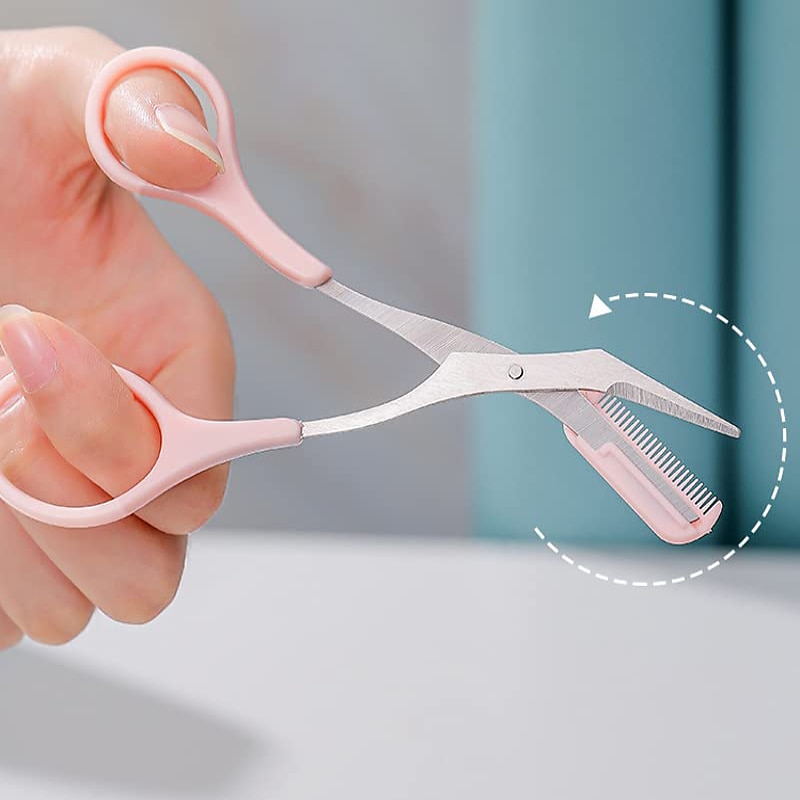 2pack σετ εργαλείων διαμόρφωσης φρυδιών ψαλίδι κοπής φρυδιών με μίνι χτένα βοηθητικό ψαλίδι χτένα φρυδιών κιτ κουρευτικών φρυδιών εργαλείο κοπής φρυδιών για άνδρα γυναίκα 2025 - $10.49 –P3