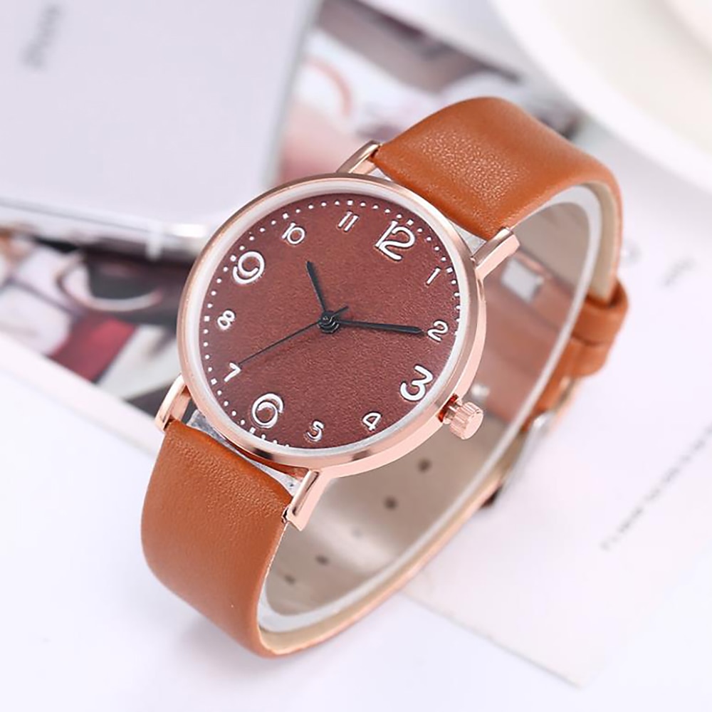 Armbandsur Digital klocka för Dam Analog-digital Digital Trendig Mode Ledigt Vattentät Kreativ Plast PU-läder Mode 2025 - $12.99 –P9