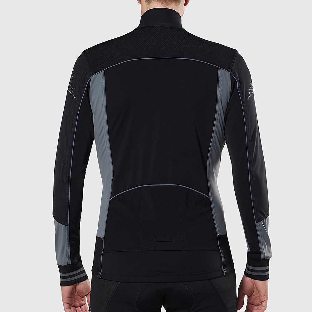 Per uomo Maglia da Ciclismo Blocco di colori Manica Lunga Bicicletta Maglia Top con 3 tasche posteriori Mountain Bike MTB Ciclismo su strada Asciugatura Rapida Strisce Riflettenti Tasca Posteriore del 2025 a $34.99 –P17