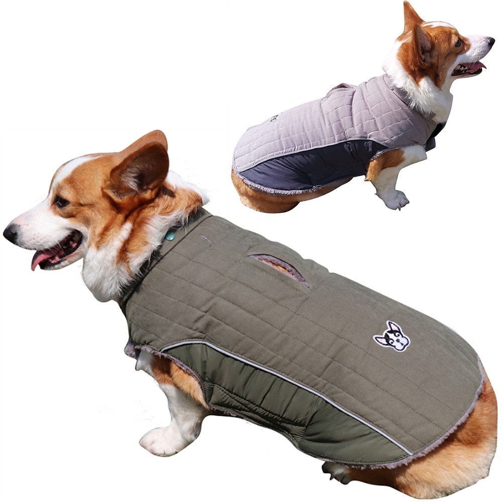 Hund Katze Mäntel Jacke Niedlich Lässig Winter Warm Atmungsaktiv Weich Waschbar Bequem Outdoor Alltagstauglich Hundebekleidung for Bichon Frise Zwergspitz Baby Haustier Papillon Klein 2025 - $26.99 –P2