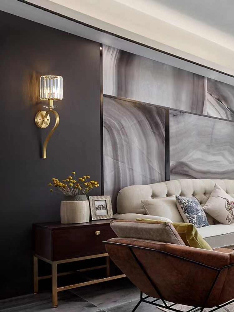 Lightinthebox Aplique de pared LED de cristal mini estilo moderno estilo nórdico lámparas de pared de oro negro apliques de pared sala de estar dormitorio acero 220-240v 110-120v 2025 - $199.99 –P3