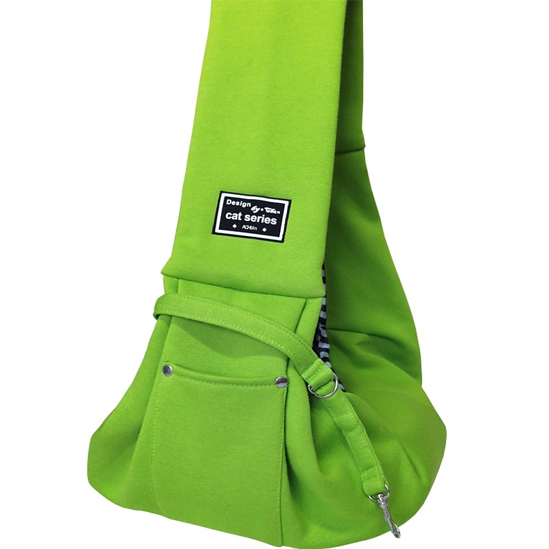 Dog Cat Pets Carrier Bag Travel Backpack Shoulder Messenger Bag Dog Carrier Backpack Adjustable Breathable Foldable Solid Colored Classic Cotton Baby Pet puppy Small Dog Training Outdoor Hiking Green 2025 - $25.99 –P4