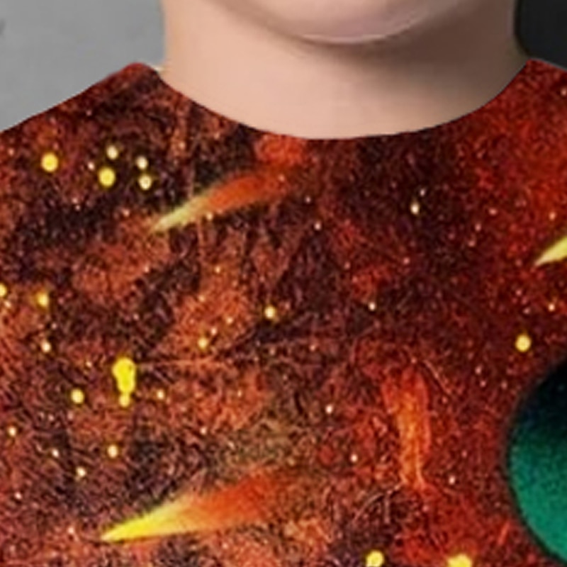 Gyerekek Fiú Póló Tee Állat Dinoszaurus Hosszú ujj Crewneck Gyermek Top Hétköznapi 3D nyomtatás Menő Napi Ősz Tél Sárga 7-13 év 2025 - $13.99 –P4