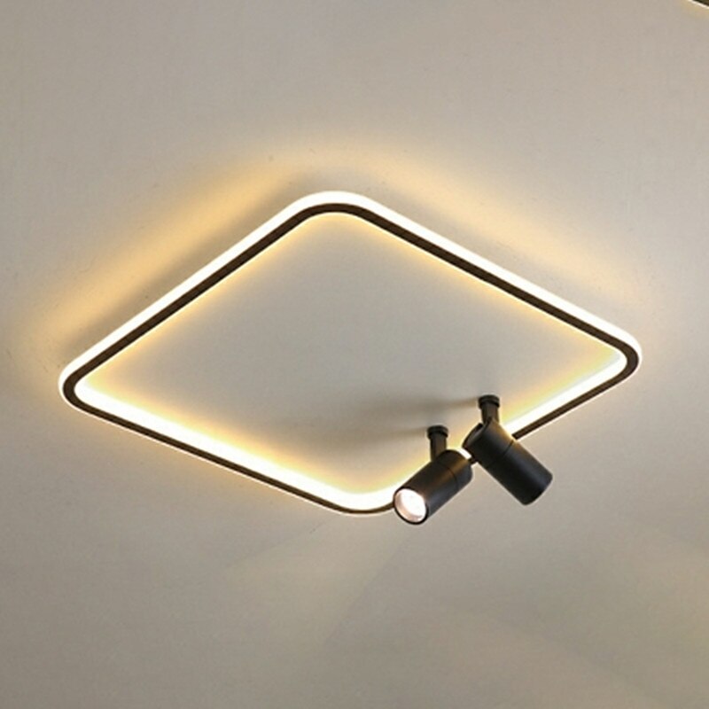 Lampade A Led Da Soffitto Con Faretto Per Camera Da Letto Rotonda/Quadrata Studio Per Bambini Showroom Soggiorno Moderne Faretti Per Interni Lampade Luster Fixture del 2025 a $215.89 –P4