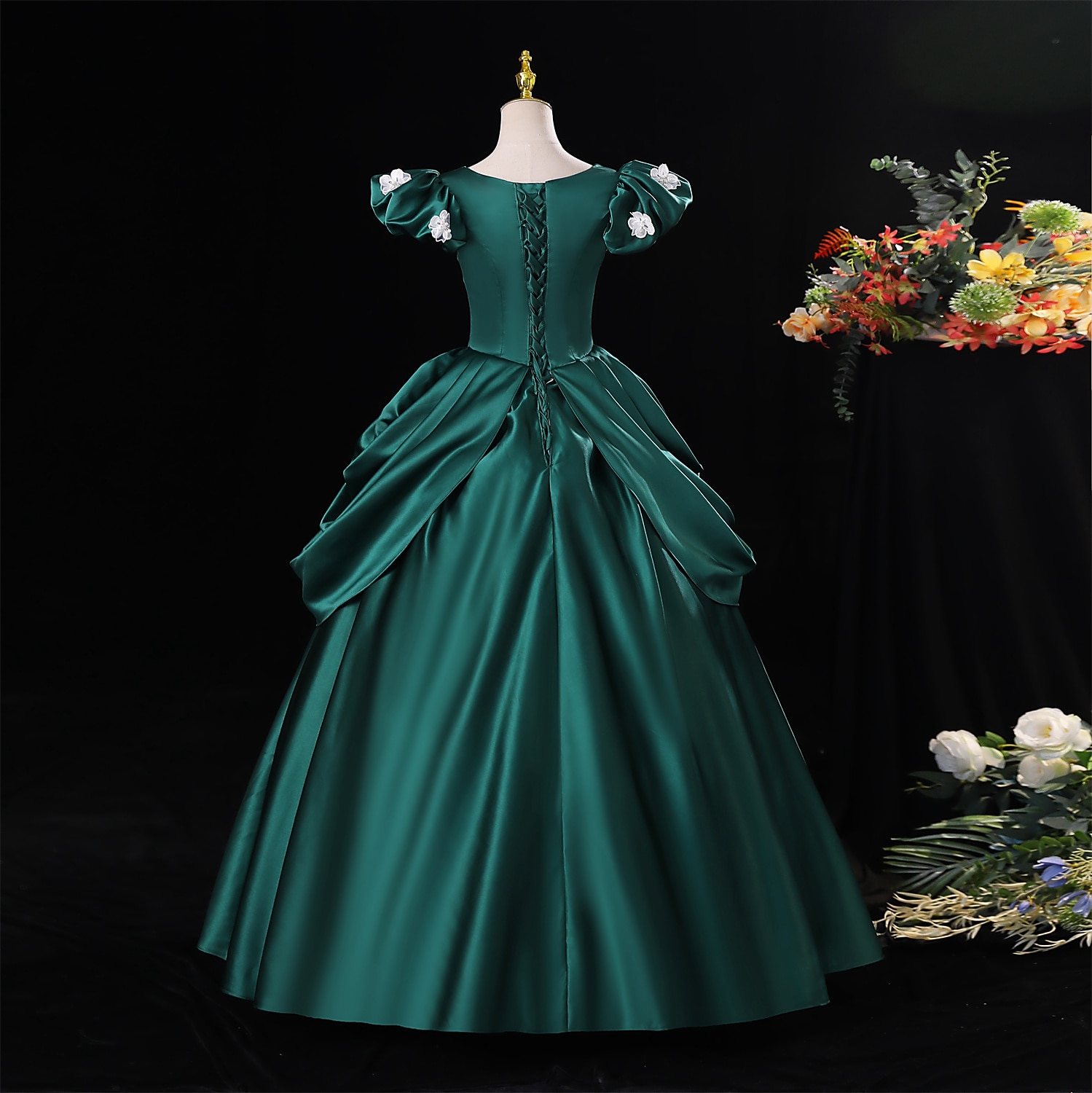 la meravigliosa signora maisel rococò abito medievale costume da festa in maschera costume da donna nero vintage cosplay festa in maschera halloween del 2026 a $151.99 –P5