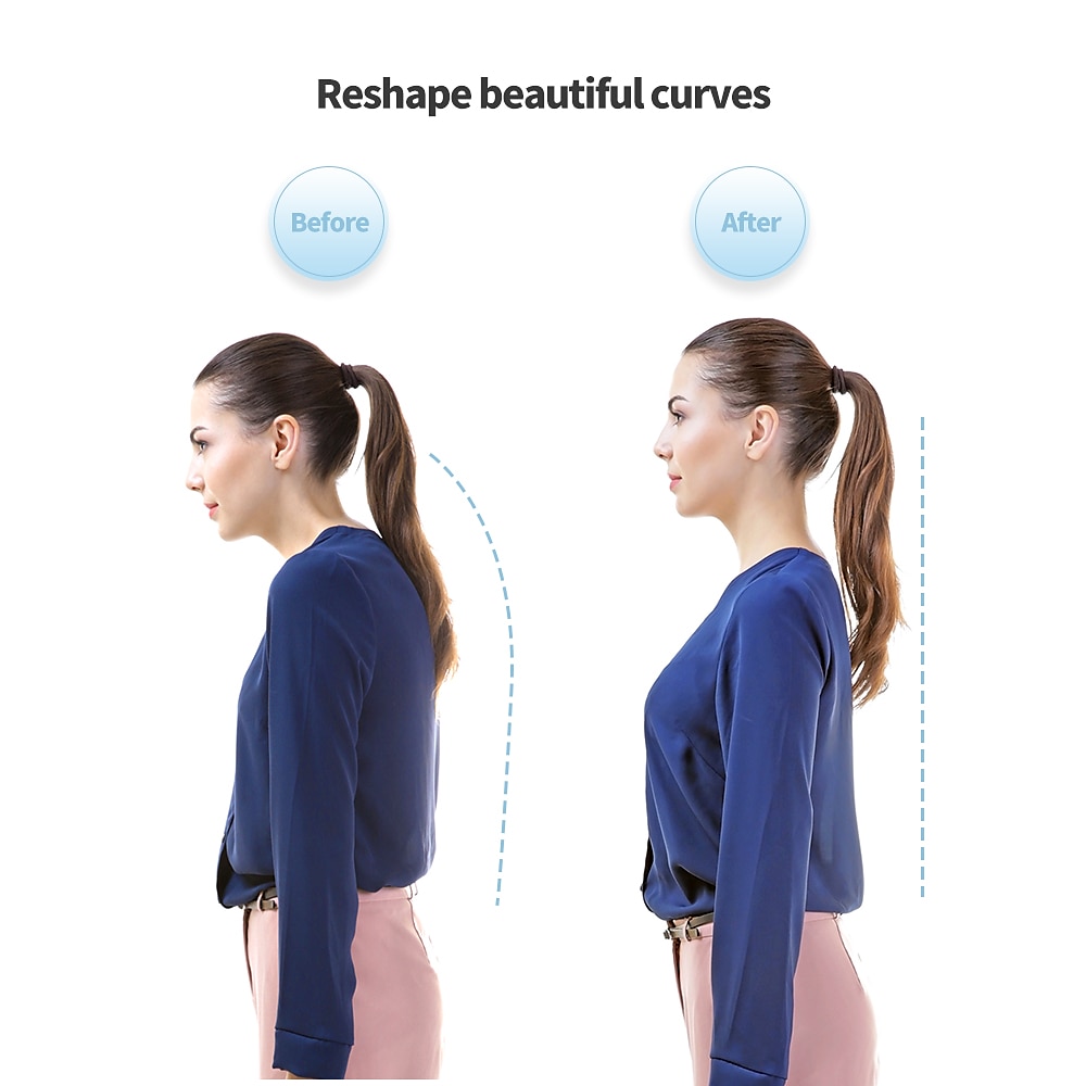 slimme houding corrector apparaat houding training realtime wetenschappelijke rughouding juiste nek bult corrector volwassen kind gezondheid 2025 - $25.99 –P8
