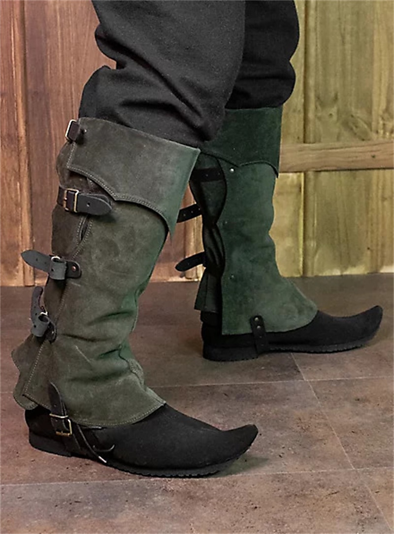 Středověké Renesanční Leg Warmers Kamaše Návleky na boty Pirát Viking Ranger Lukostřelba Maškarní kostým Pánské Unisex Pirát Fantazie Plesová maškaráda Večírek Dospělé Kryt obuvi 2025 - $34.99 –P10