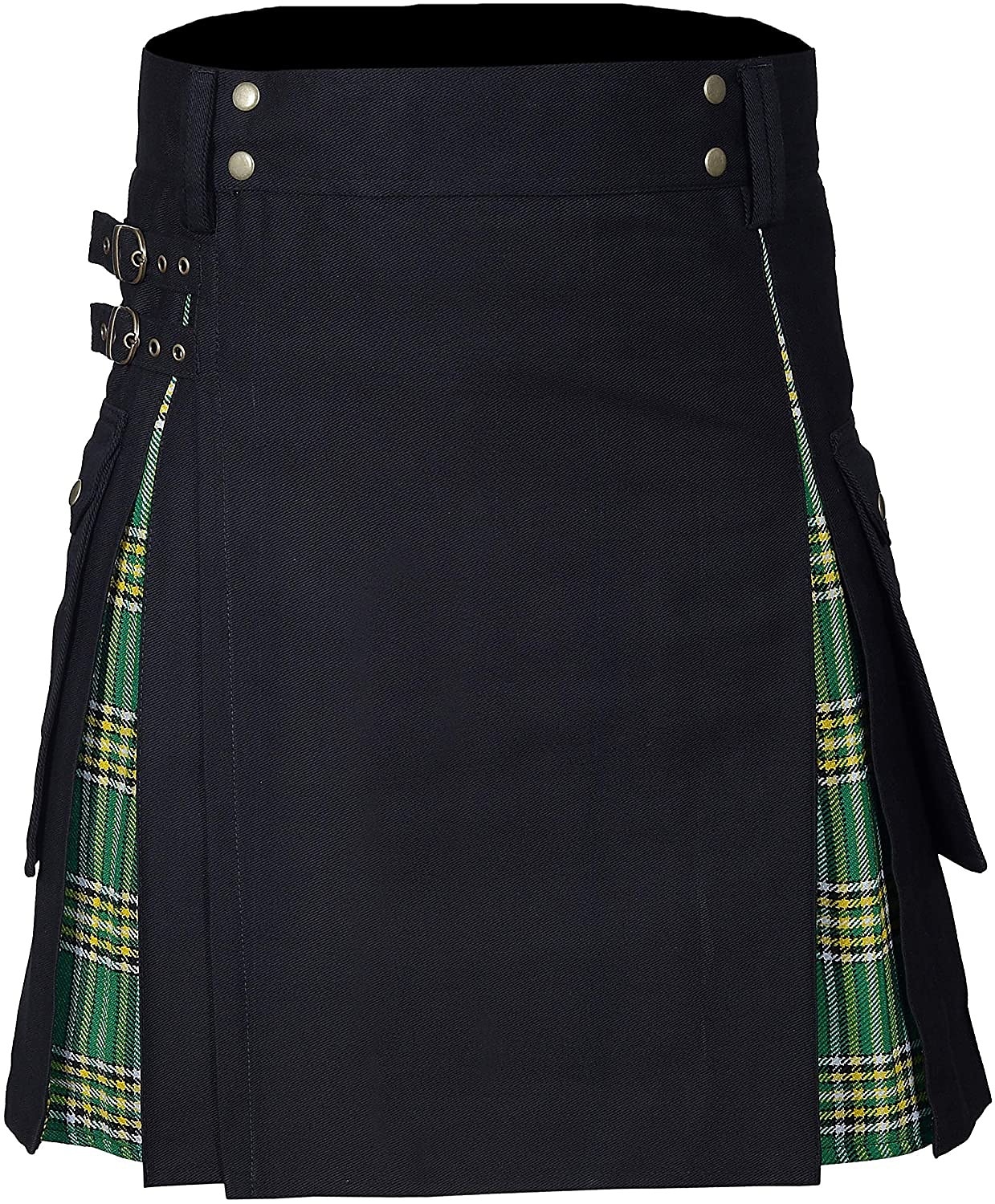 Retro Punk a gotika Skotské užitkové kilty Ren Faire Pánské Keltské Plesová maškaráda Večírek Dospělé Sukně 2025 - $45.99 –P11