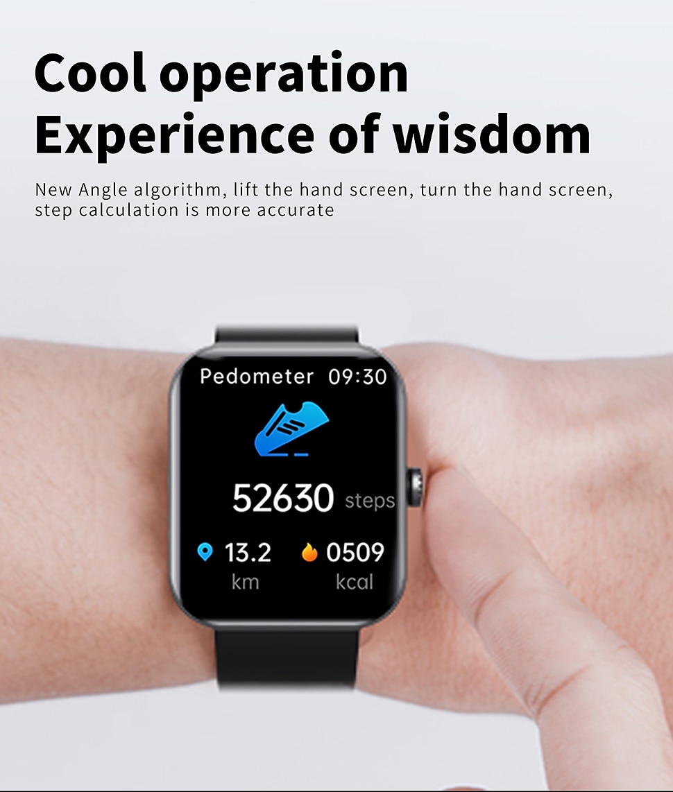 Smart Watch for Men - Full Touch Screen Sport Fitness Watch, IP67 Waterproof, Bluetooth Compatible with Android & iOS 2025 - $44.99 –P11