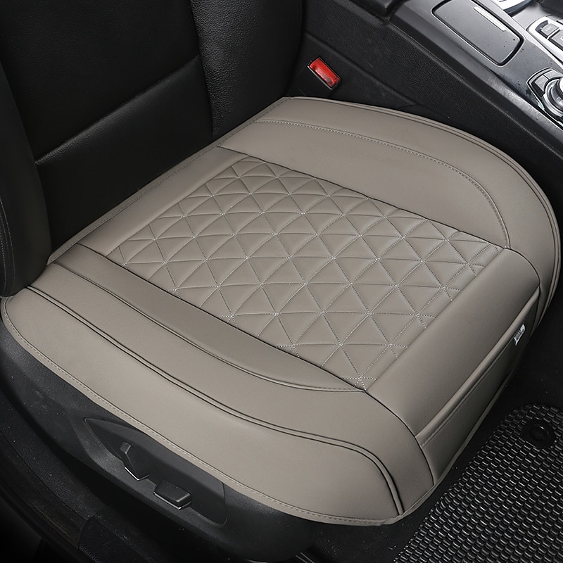 Capa de Assento de Carro de Luxo em Couro PU StarFire Protetor de Assento Dianteiro Compatível com 90% dos Veículos de 2025 por $31.99 –P4