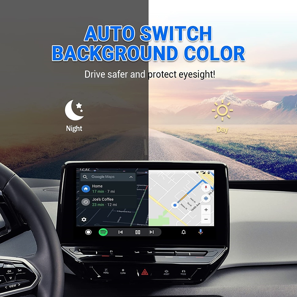 OTTOCAST Wireless Android Auto Adapter for Factory Wired Android Auto Cars A2Air Adapter 5G WiFi Bluetooth Plug and Play 2023 - £ 66 –P10