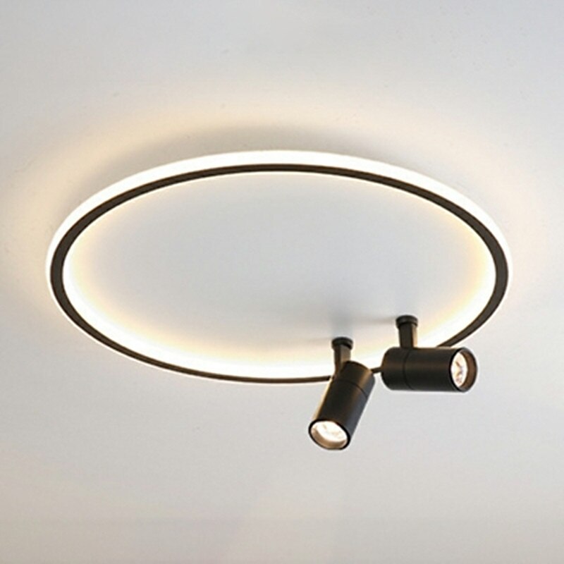 Lampade A Led Da Soffitto Con Faretto Per Camera Da Letto Rotonda/Quadrata Studio Per Bambini Showroom Soggiorno Moderne Faretti Per Interni Lampade Luster Fixture del 2025 a $215.89 –P5
