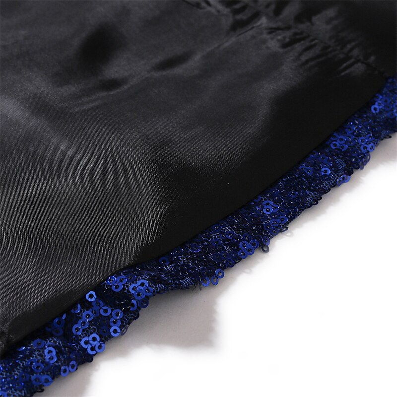 Men's Blazer Cocktail Party Bar Shining Outdoor Pocket Sequin Fall Winter Plain Stylish Warm Ups Shawl Collar Black Silvery Wine Royal Blue Gold Jacket 2025 - $63.99 –P13