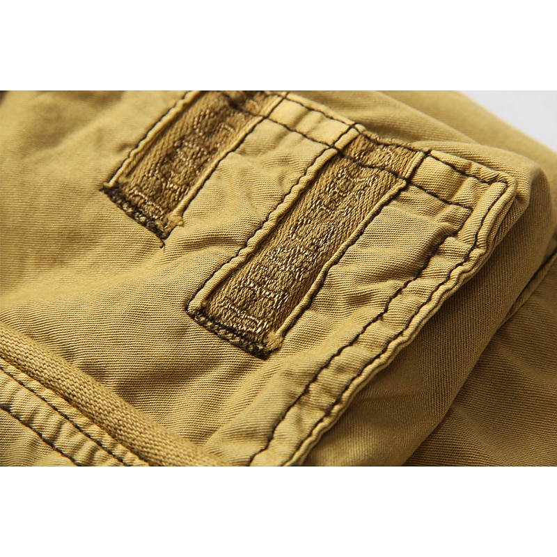 Men's Capri Cargo Shorts Cargo Shorts Shorts Capri Pants Hiking Shorts Leg Drawstring 6 Pocket Plain Comfort Outdoor Daily Going out Fashion Streetwear Black Army Green 2026 - $31.99 –P6