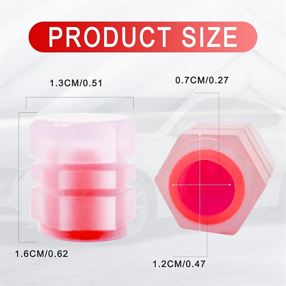 8 PCS Luminous Wheels Cap Tire Valve Stem Glow Luminous at Night Air Caps Cover Fluorescent Illuminated Auto Car Wheel Valve Stem Caps Cover for SUV Motorcycles Truck Vehicle 2025 - $15.99 –P9