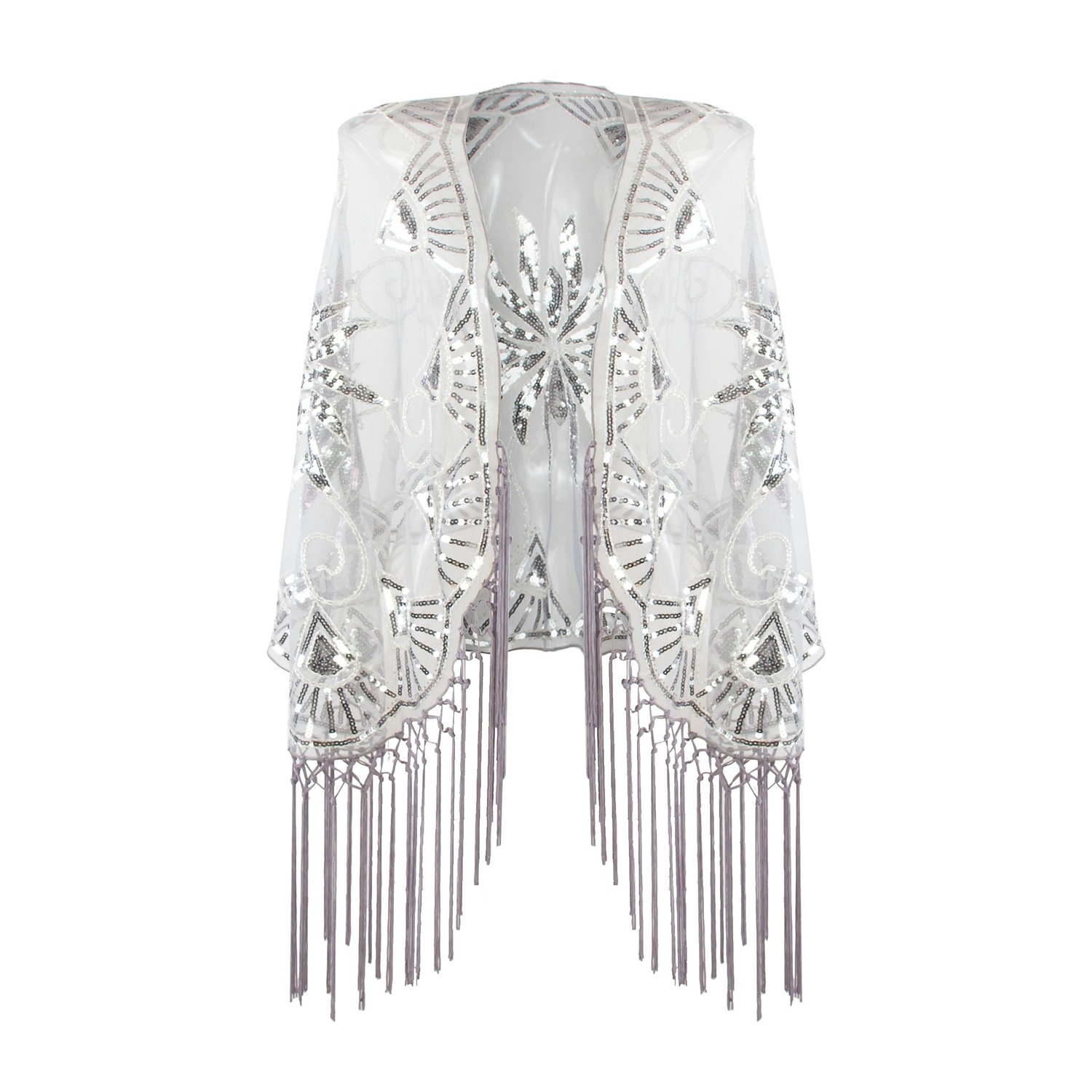 Loucos anos 20 Anos 20 Vestido Coquetel Xales estilo melindrosa O Grande Gatsby Convidado do casamento Paetês Franjas Fantasia Mulheres Dia Das Bruxas Carnaval Baile de Máscaras Casamento Convidado de 2026 por $52.99 –P4