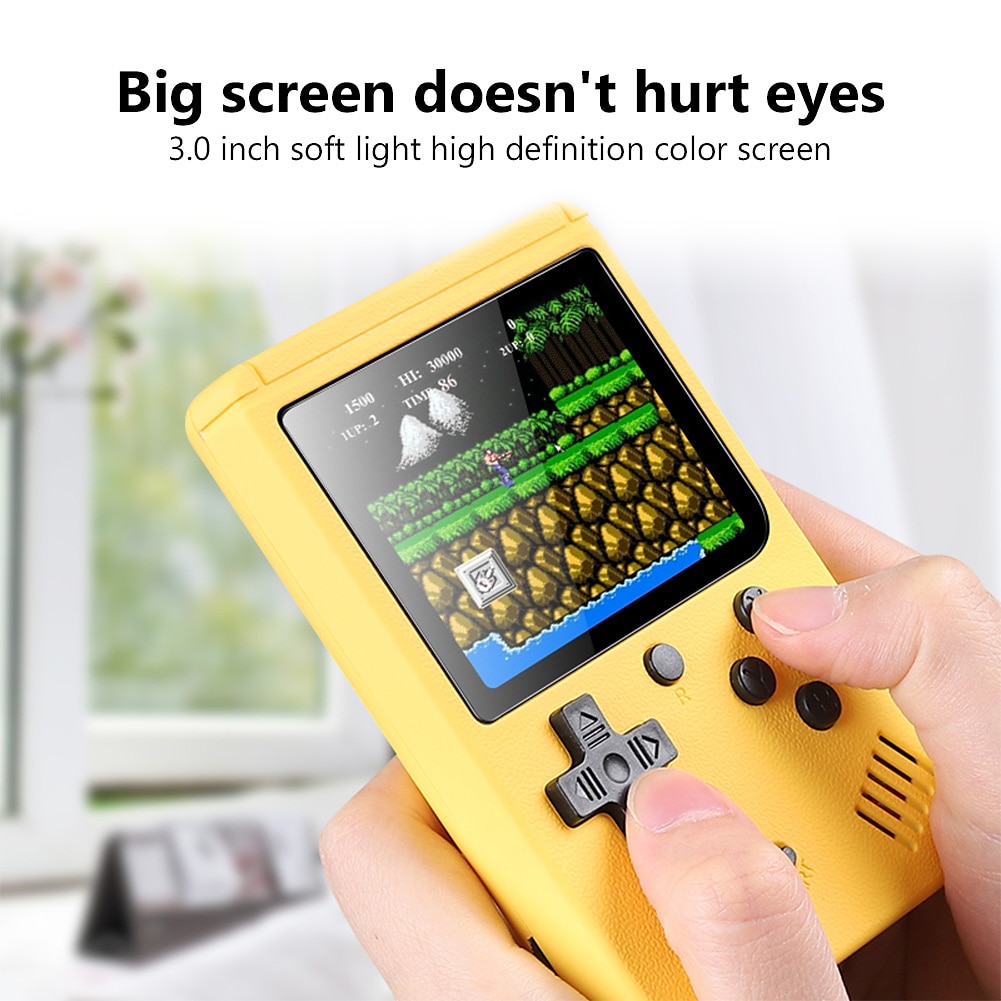 500 In 1 3 Inch LCD Video Toy Gaming Player Mini Handheld Games Toys Game Console For Kids Portable Game Playing Machine 2025 - $26.99 –P4