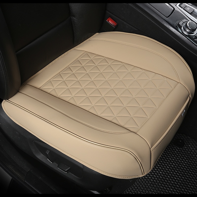 Capa de Assento de Carro de Luxo em Couro PU StarFire Protetor de Assento Dianteiro Compatível com 90% dos Veículos de 2025 por $31.99 –P3