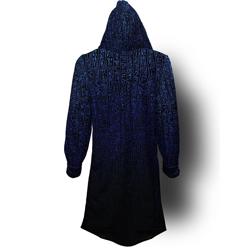Herren Grafik-Drucke Wintermantel Fleecejacke Mantel warm halten Atmungsaktiv Komfortabel Modisch Strassenmode Sport Sport & Natur Freizeitskleidung Ausgehen Zip Tasche Bedruckt Herbst Winter 2025 - $73.99 –P2