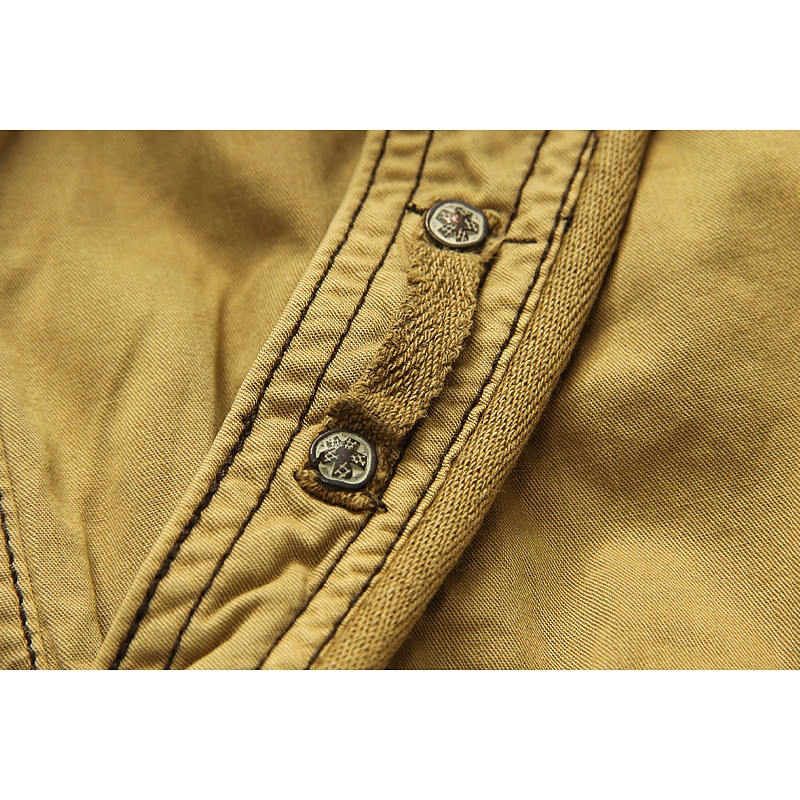 Men's Capri Cargo Shorts Cargo Shorts Shorts Capri Pants Hiking Shorts Leg Drawstring 6 Pocket Plain Comfort Outdoor Daily Going out Fashion Streetwear Black Army Green 2026 - $31.99 –P8