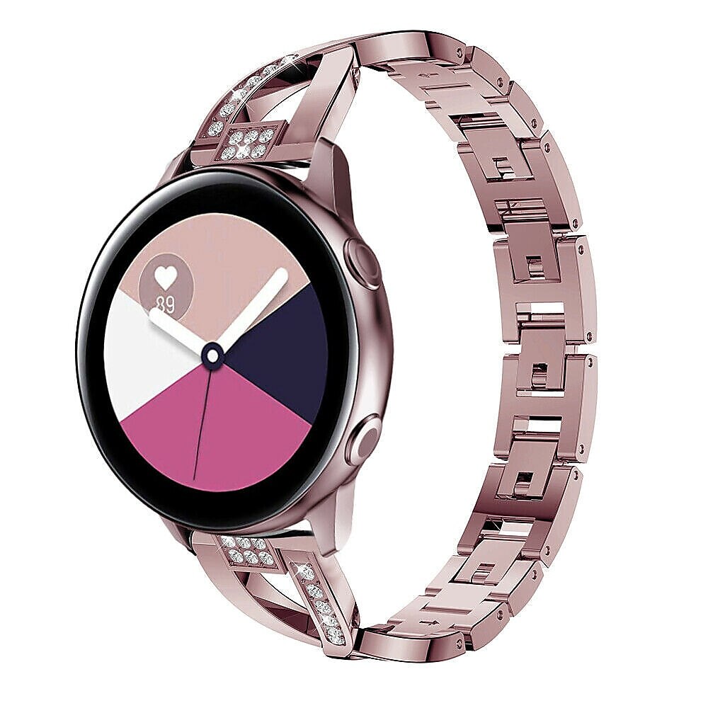 Klockarmband för Forerunner 158 255 255S Venu 2S Sq 2 Plus Vivoactive 4S 4 3 Music Vivomove 3S Sport HR Approach S42 S40 S12 Rostfritt stål Ersättning Rem Quick Release 18 20 22mm Smyckesarmband 2025 - $19.99 –P9