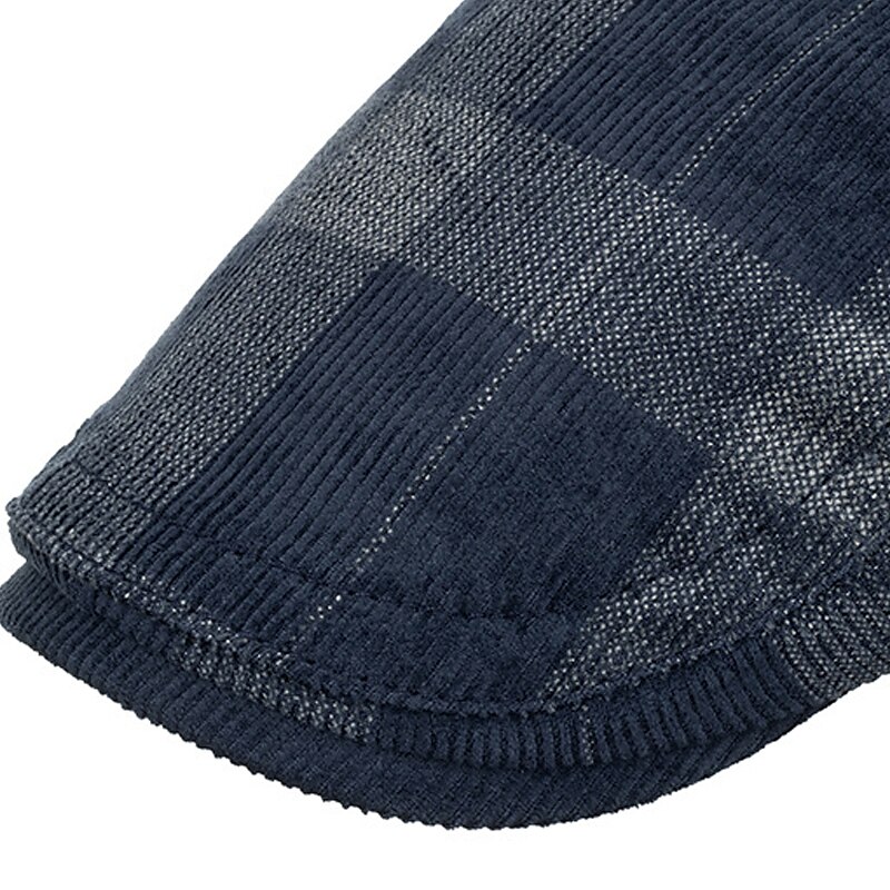 Herr Platt mössa Tweed Keps Svart Mörk marin Bomull 1920-talets mode Traditionell / Klassisk Friluftskläder Ledigt / vardag Pläd / Rutig 2025 - $14.49 –P11