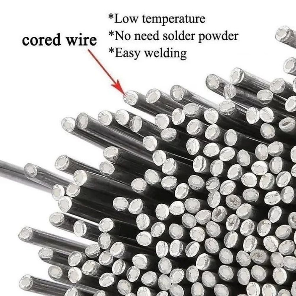 Filo per saldatura da 500 mm in alluminio leggero per brasatura a bassa temperatura con anima per brasatura 50 pezzi del 2025 a $15.99 –P4