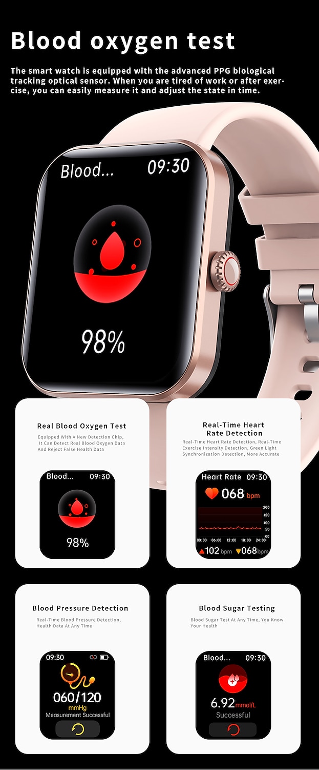 Smart Watch for Men - Full Touch Screen Sport Fitness Watch, IP67 Waterproof, Bluetooth Compatible with Android & iOS 2025 - $44.99 –P8