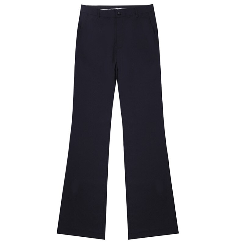 Herre Eksamen Dressbukser Flared bukser Slengbukse Bukser Lomme Rett ben Ensfarget Komfort Bryllup Kontor Virksomhet Gatemote Retro Rød Svart Dyp Blå Mikroelastisk 2025 - $57.99 –P3
