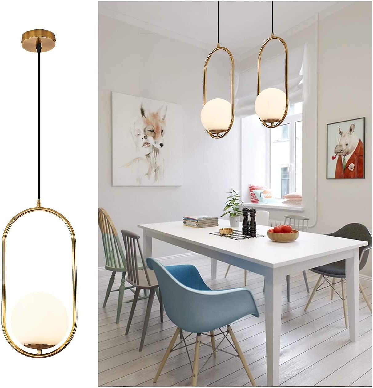 Lampade A Sospensione Piccole Per Cucina A Isola Rustica Rustica Sala Da Pranzo Bar del 2025 a $205.99 –P1