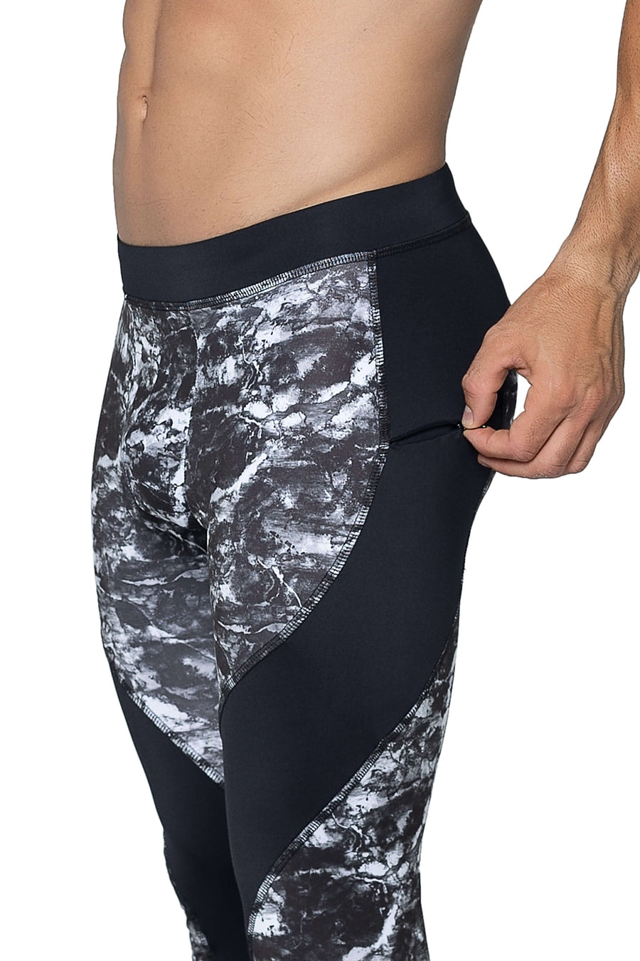 Men's Mesh Long Pants Leggings Breathable Compression Running Athletic  Trousers | eBay