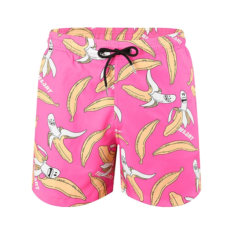 Men's Board Shorts Swim Shorts Swim Trunks Summer Shorts Drawstring Elastic Waist 2 in 1 Graphic Comfort Breathable Short Casual Holiday Beach Hawaiian Stylish Gradient blue Black 2025 - $20.99 –P12