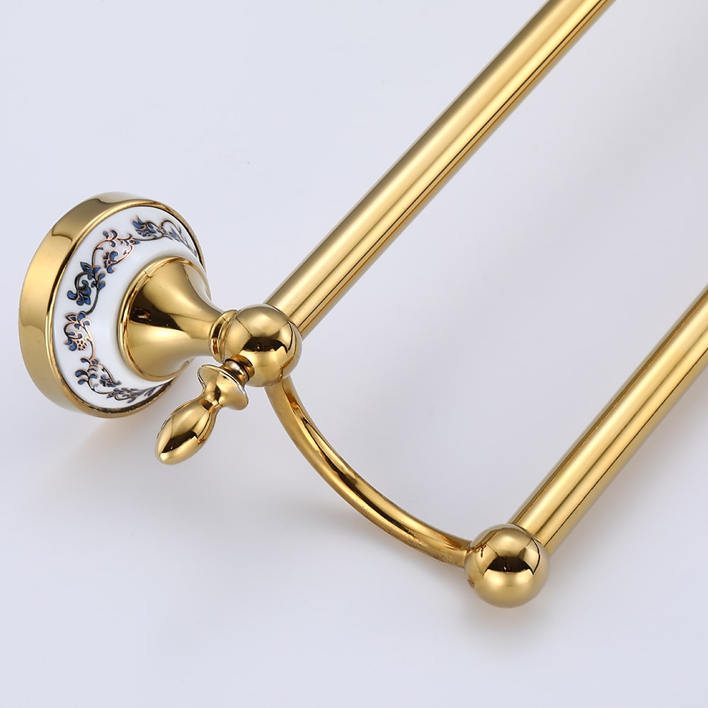 porte-serviettes ti-golden porte-serviettes en céramique mural pour salle de bain support de tour à 2 niveaux 1 pc de 2026 ? $101.99 –P6