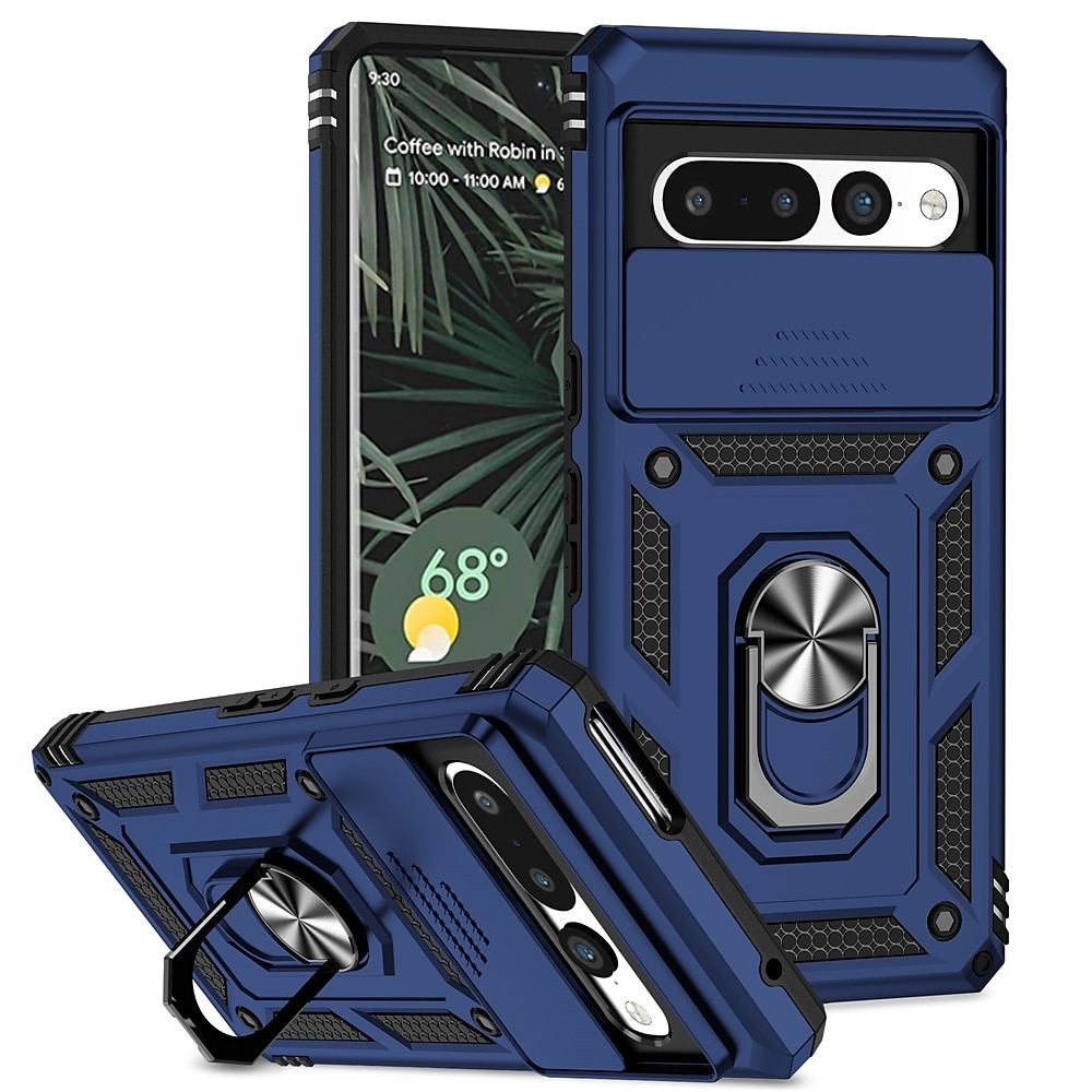 2025年 電話 ケース 用途 グーグル Pixel 6 Pixel 6 Pro ヘビーデューティー 全身保護 キックスタンド リング付きケース ソリッド TPU コレクション – $14.99 –P7
