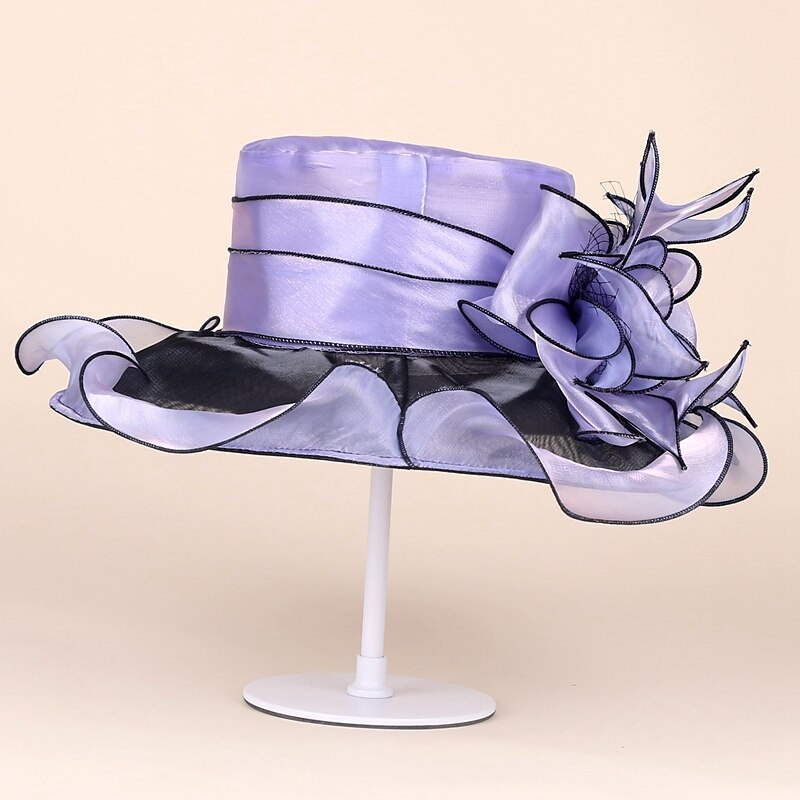 Chapéus de seda de gelo elegantes estilo clássico simples com laço 1 pc festa/noite/chá festa headpiece/ocasião especial/escritório & carreira/casual/aniversário/novo de 2025 por $28.99 –P3