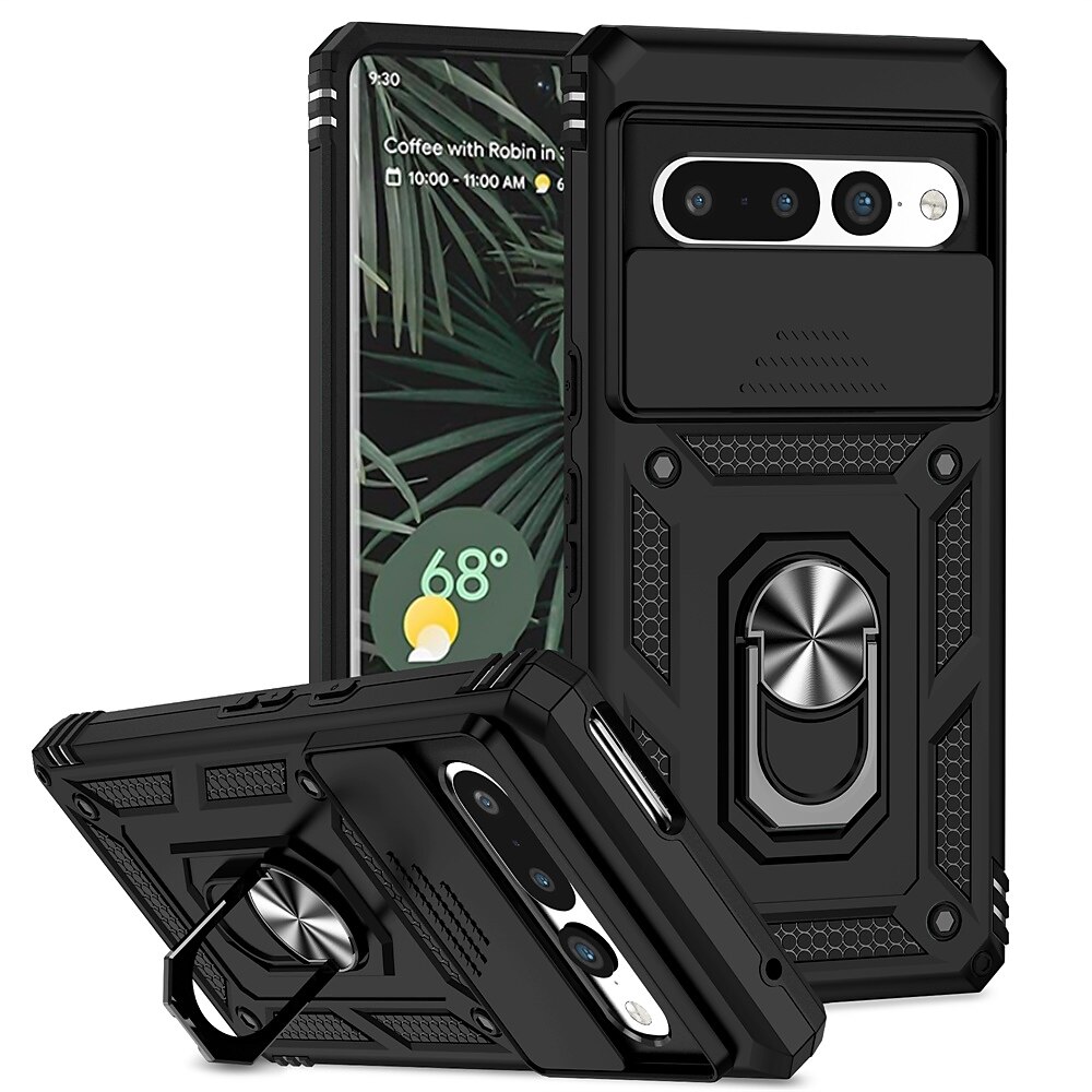 2025年 電話 ケース 用途 グーグル Pixel 6 Pixel 6 Pro ヘビーデューティー 全身保護 キックスタンド リング付きケース ソリッド TPU コレクション – $14.99 –P3