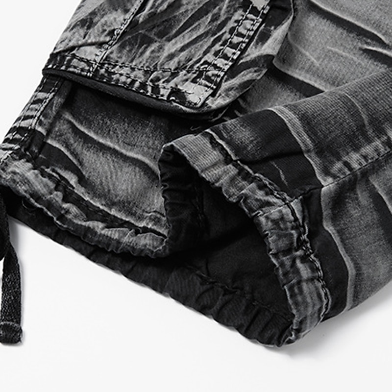 Bărbați Pantaloni Scurți Cargo Pantaloni scurți Camo Pantaloni Scurți Σορτς πεζοπορίας Picior drept 6 Buzunar Culoare Camuflaj Confort Purtabil Muncă Zilnic Șic Stradă Casual Negru Verde Militar 2026 - $32.99 –P6