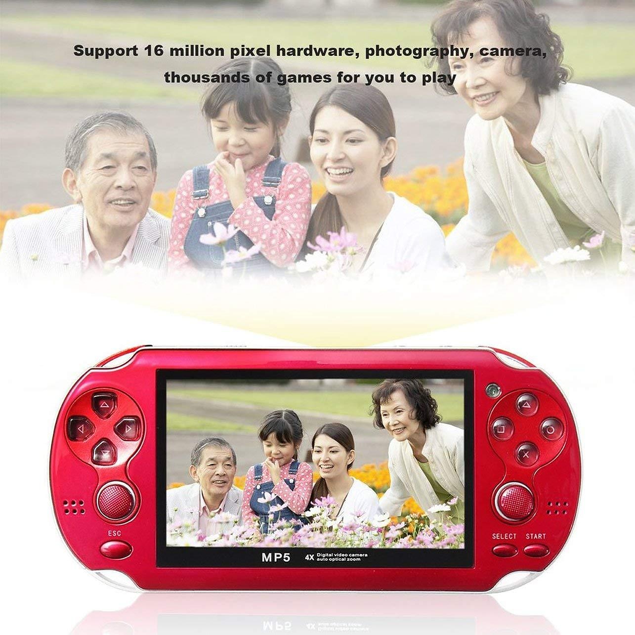 2025年 mp5 携帯ゲーム機 psp ゲーム機 psvita ゲーム機 4.3 画面 8gb 多言語版 コレクション – $77.99 –P5