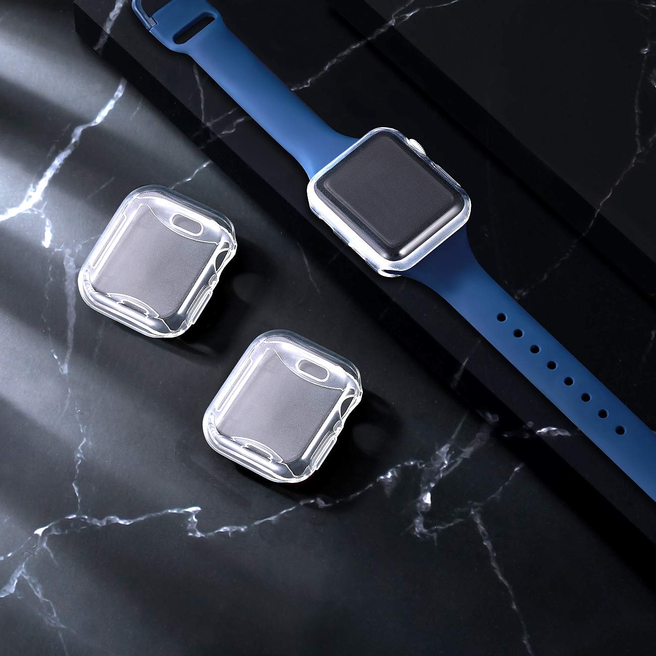 3 pezzi Guarda Proteggi Schermo Compatibile con Apple  iWatch Series 8/7/6/5/4/3/2/1 / SE Protettori privacy dello schermo Alta definizione Sensibile al tocco Vetro temperato Accessori per orologi del 2025 a $13.99 –P3