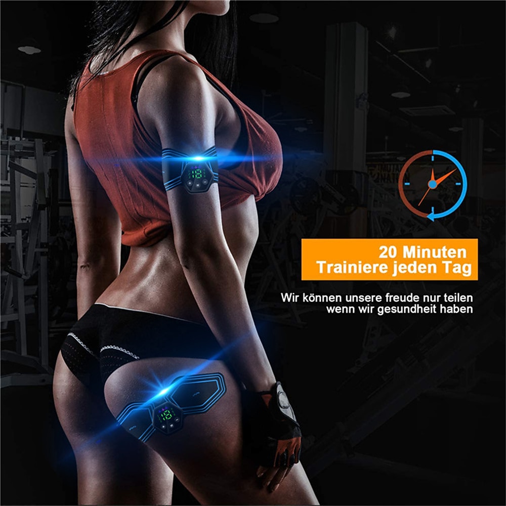 Trainer EMS Buikspier Stimulator Heup Trainer Slimme Spieren Elektrostimulator Toner Voor Fitness Vet Verbranden Gewichtsverlies Valentijnsdagcadeau 2026 - $37.99 –P8