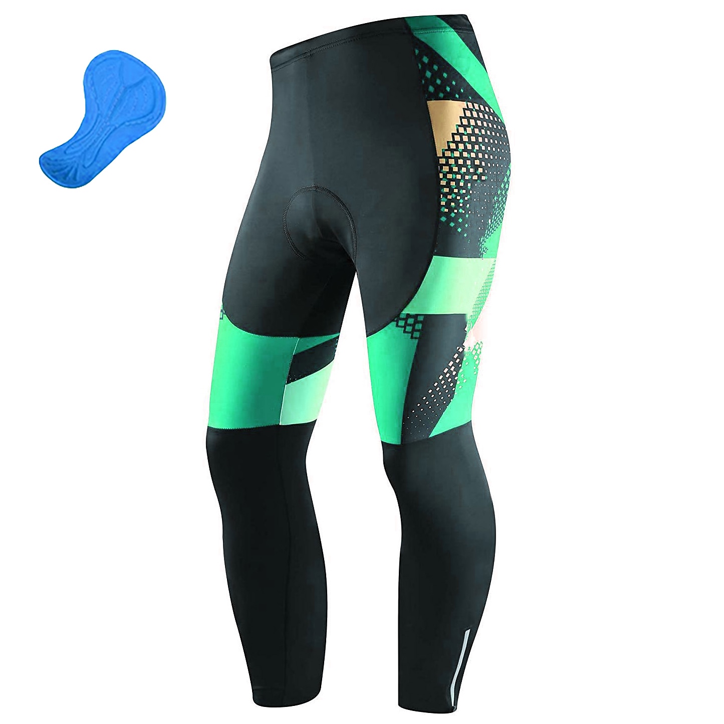 Herren Geometrisch Fahrradhose Fahhrad Unterteile Mountainbike MTB Straßenradsport Sport 3D-Polster Radfahren Schnelltrocknend Feuchtigkeitsableitend Gelb Rot Spandex Bekleidung Fahrradbekleidung 2025 - $30.99 –P3